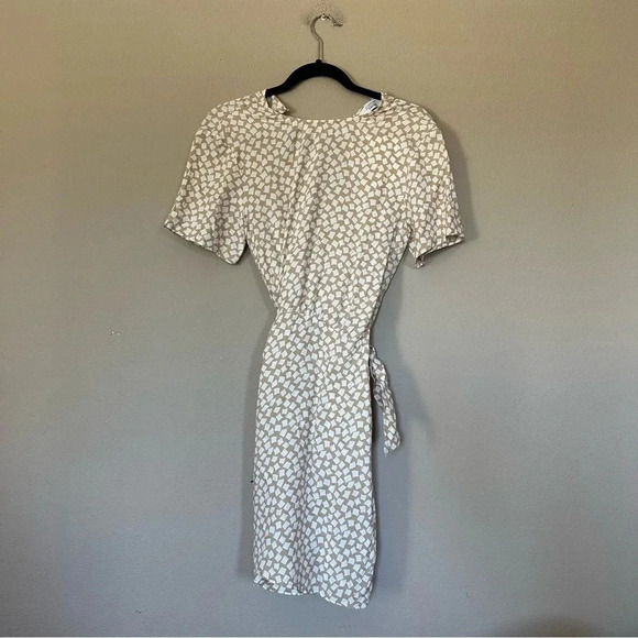 & OTHER STORIES Printed Knot Detail Mini Dress 2 NWT - Picture 6 of 7